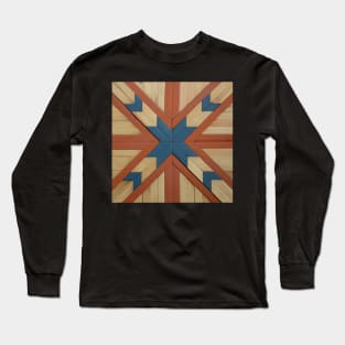 Wood Art Pattern 1 Long Sleeve T-Shirt